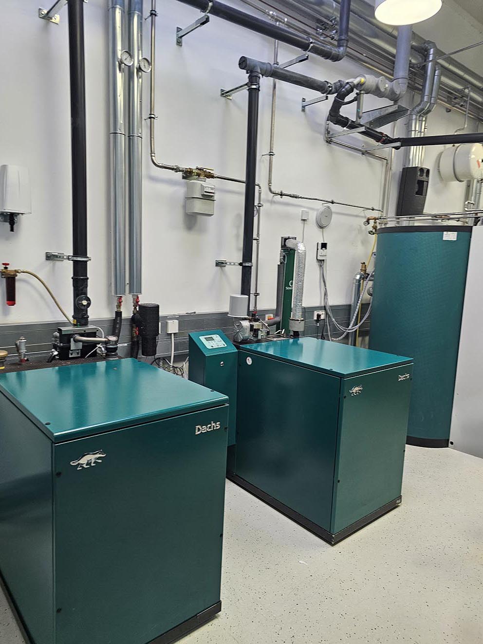 Blockheizkraftwerk Dachs von Senertec